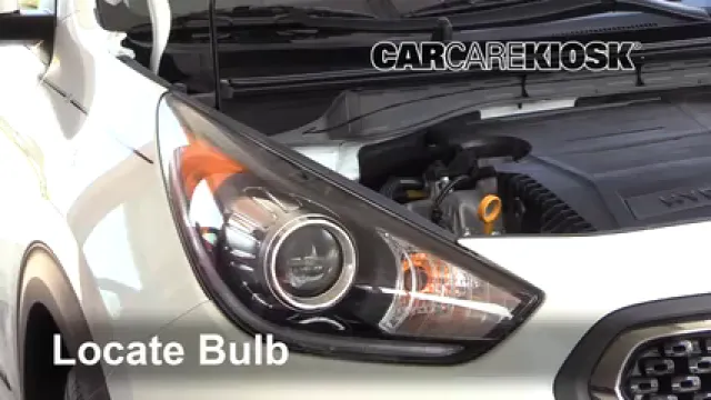 2017 Kia Niro LX 1.6L 4 Cyl. Luces Luz de estacionamiento (reemplazar foco)